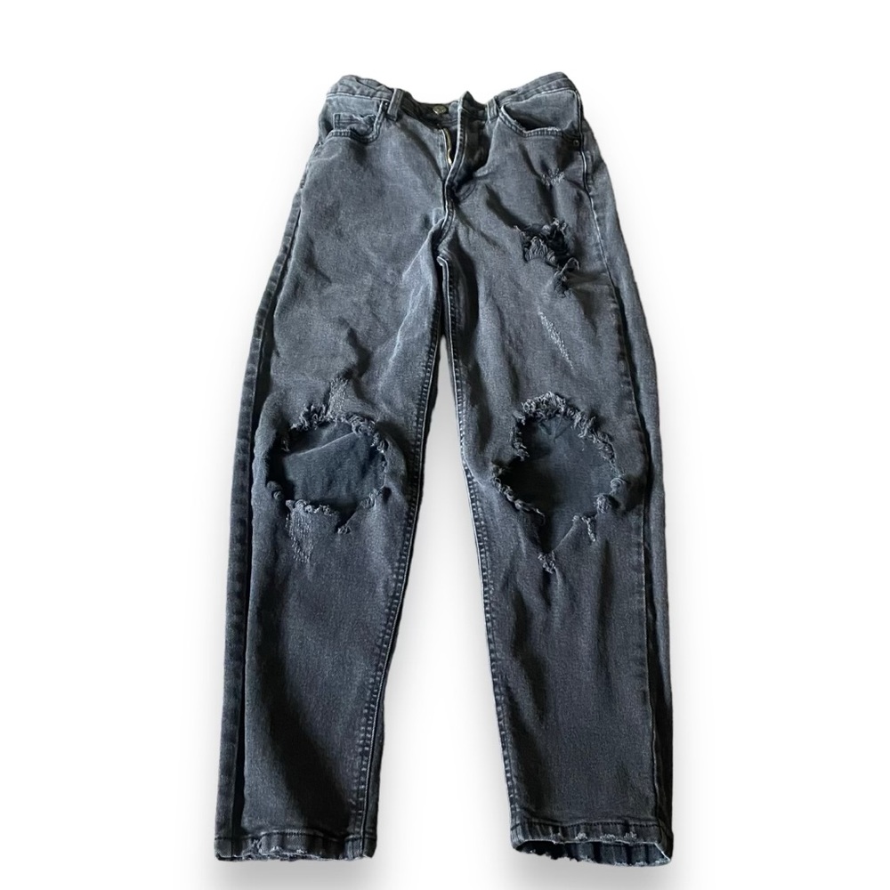 Wild Fable High Rise Distressed Straight Ripped Jeans